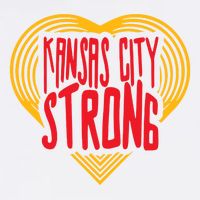 Kansas City Strong Heart Baby Bodysuit