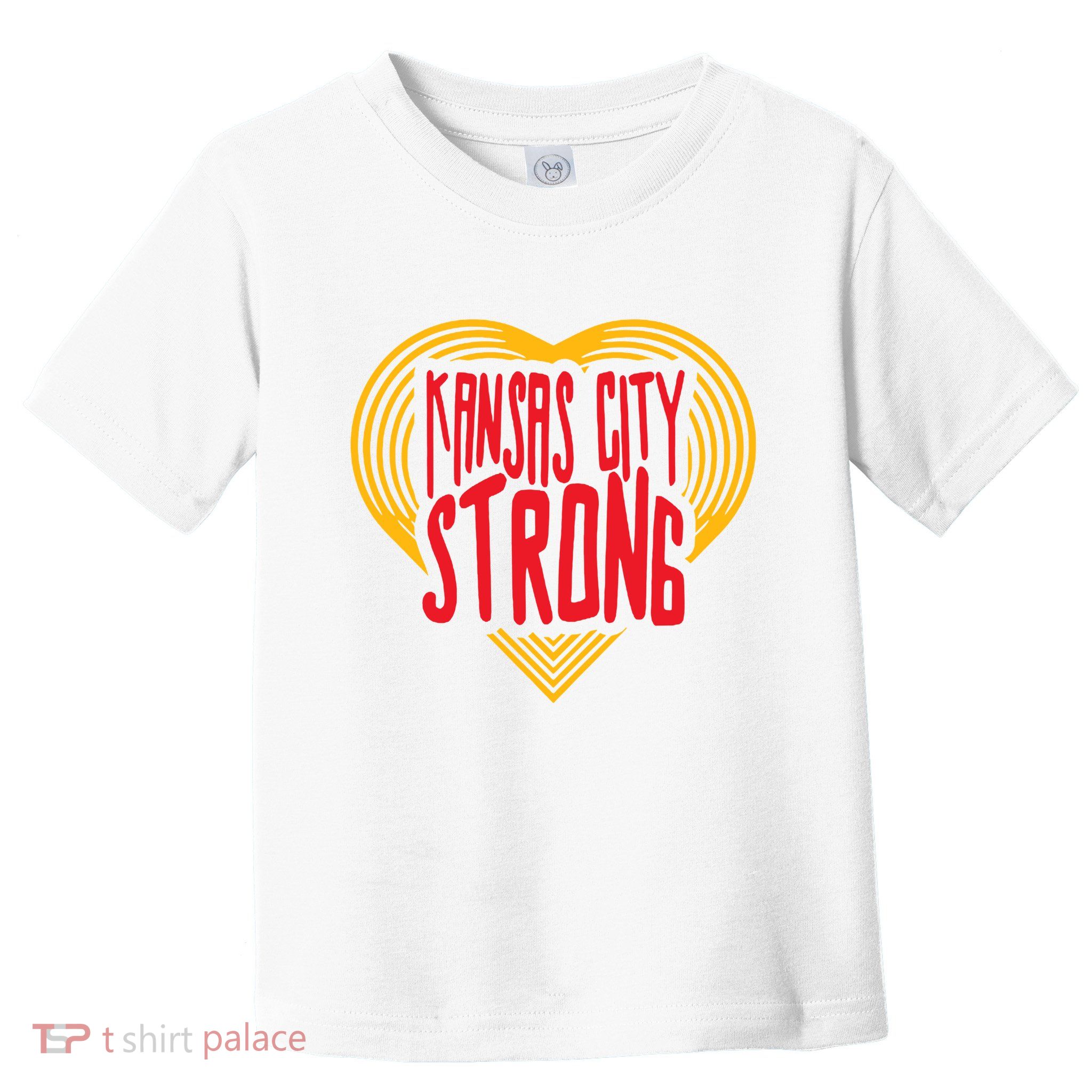 Kansas City Strong Heart Toddler T-Shirt