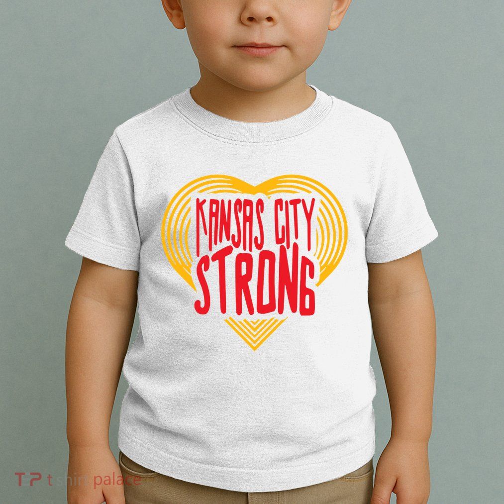 Kansas City Strong Heart Toddler T-Shirt
