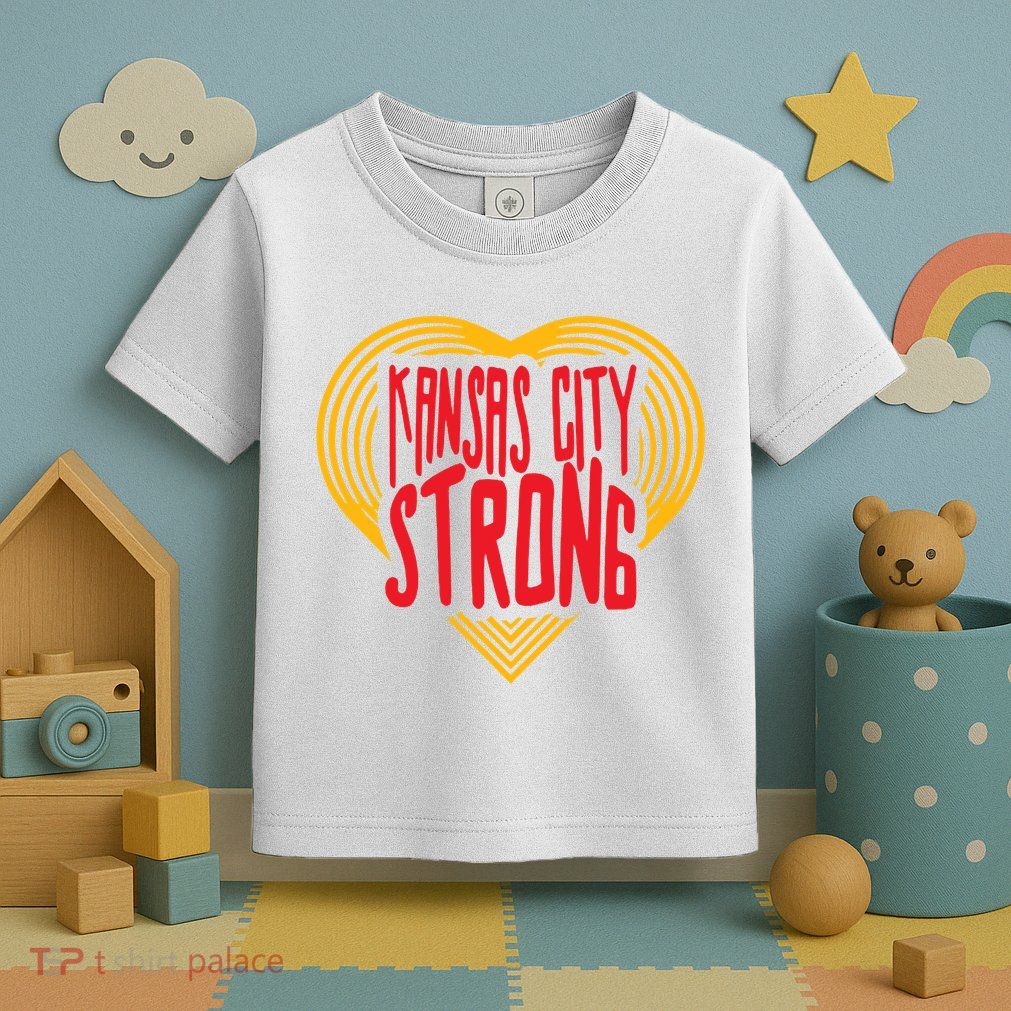 Kansas City Strong Heart Toddler T-Shirt