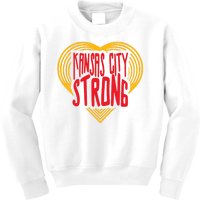 Kansas City Strong Heart Kids Sweatshirt