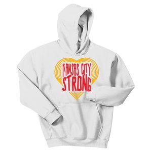 Kansas City Strong Heart Kids Hoodie