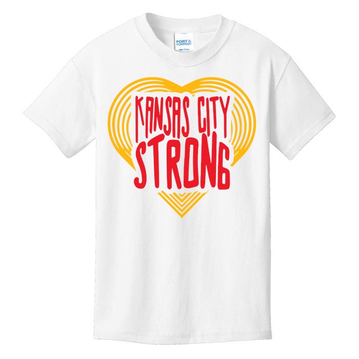 Kansas City Strong Heart Kids T-Shirt