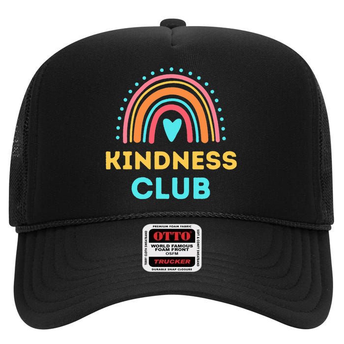 Kindness Club School Kindness Club High Crown Mesh Back Trucker Hat