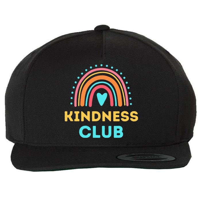 Kindness Club School Kindness Club Wool Snapback Cap