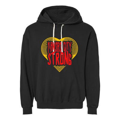 Kansas City Strong Kc Strong Garment-Dyed Fleece Hoodie