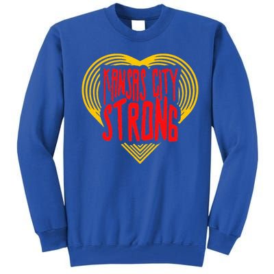 Kansas City Strong Kc Strong Tall Sweatshirt