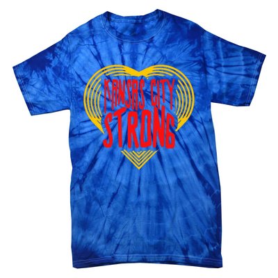 Kansas City Strong Kc Strong Tie-Dye T-Shirt