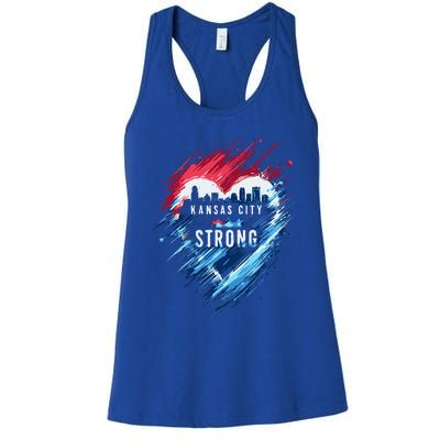 Kansas City Strong Kc Strong Women's Racerback Tank