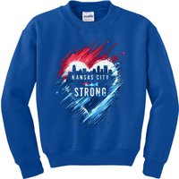 Kansas City Strong Kc Strong Kids Sweatshirt