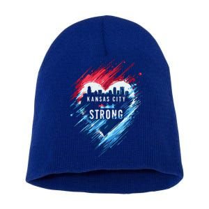 Kansas City Strong Kc Strong Short Acrylic Beanie