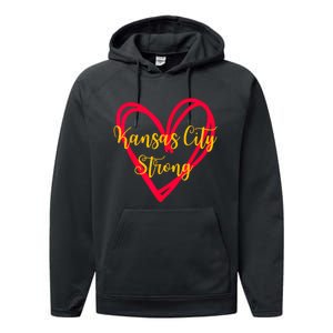 Kansas City Strong Performance Fleece Hoodie