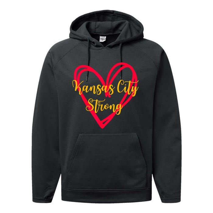 Kansas City Strong Performance Fleece Hoodie