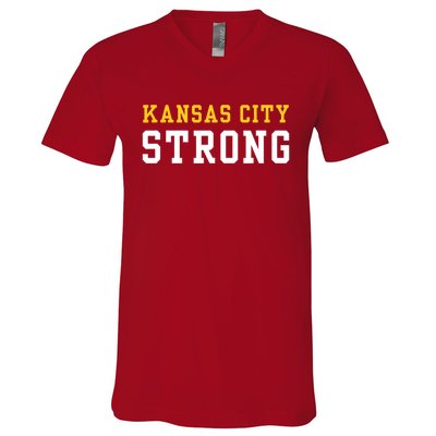 Kansas City Strong V-Neck T-Shirt