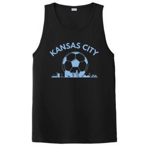 Kansas City Soccer & Skyline PosiCharge Competitor Tank