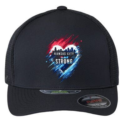 Kansas City Strong Kc Strong Flexfit Unipanel Trucker Cap