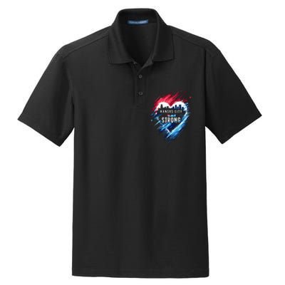 Kansas City Strong Kc Strong Dry Zone Grid Polo