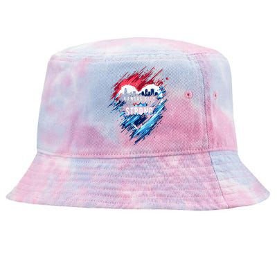 Kansas City Strong Kc Strong Tie-Dyed Bucket Hat