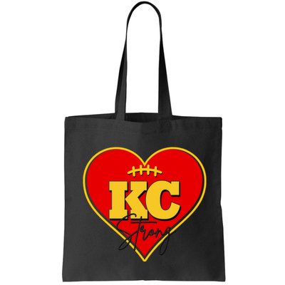 Kansas City Strong Football Heart Awareness Bag