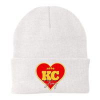 Kansas City Strong Football Heart Awareness Knit Cap Winter Beanie