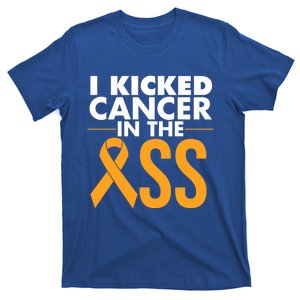 Kidney Cancer Survivor Gift Funny Cancer Awareness Cute Gift T-Shirt