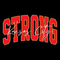 Kansas City Strong Football Awareness Button
