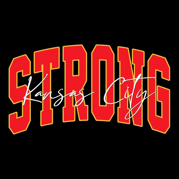 Kansas City Strong Football Awareness Button