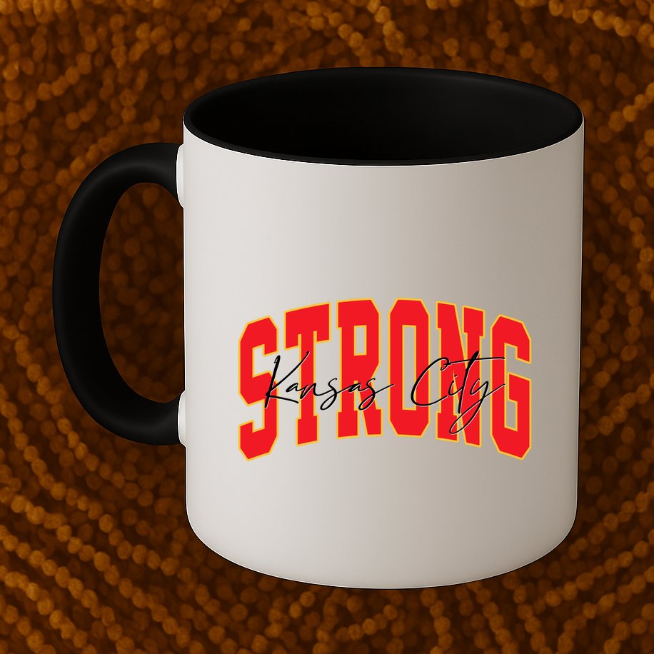 Kansas City Strong Football Awareness Mug