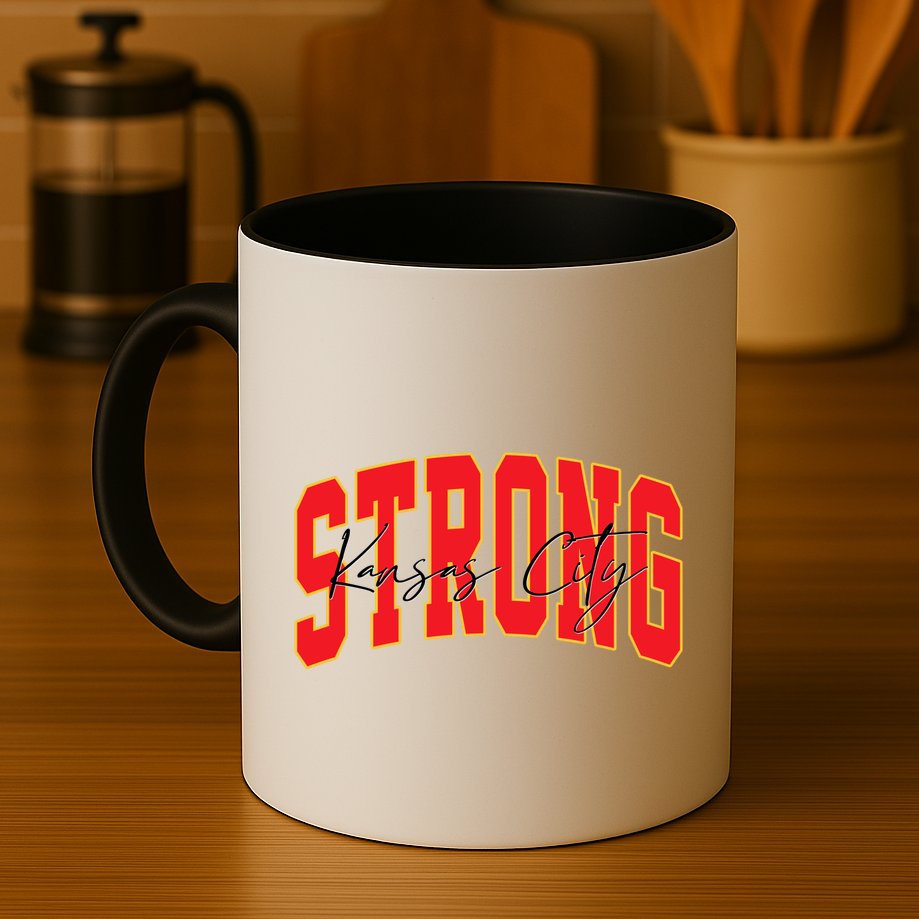Kansas City Strong Football Awareness Mug
