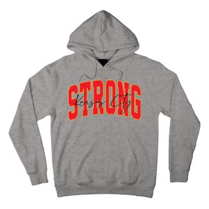 Kansas City Strong Football Awareness Hoodie