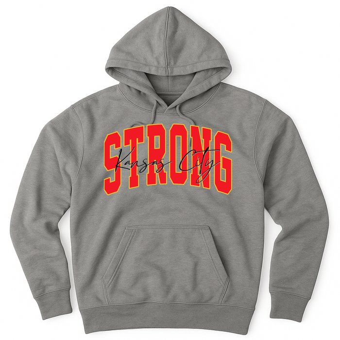 Kansas City Strong Football Awareness Hoodie