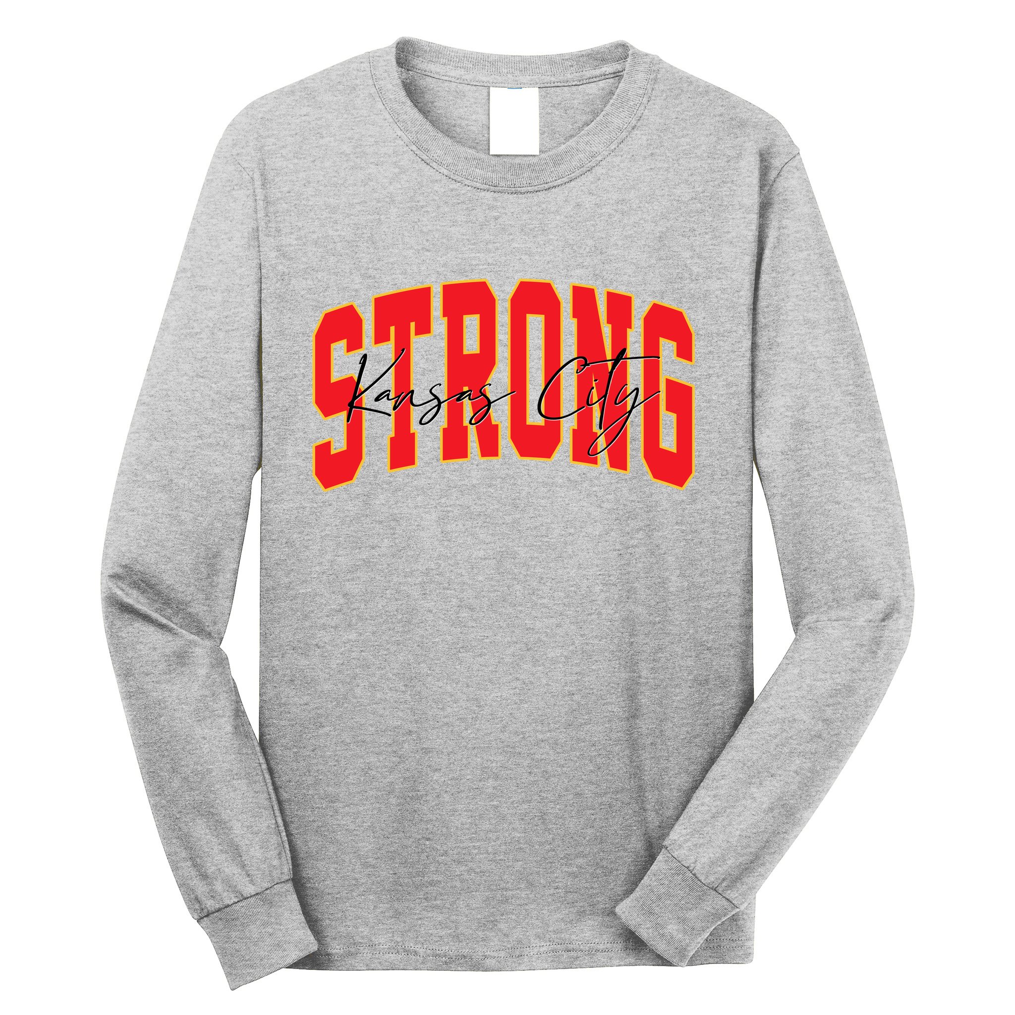 Kansas City Strong Football Awareness Long Sleeve Shirt