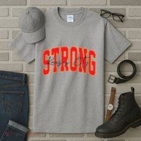 Kansas City Strong Football Awareness Tall T-Shirt