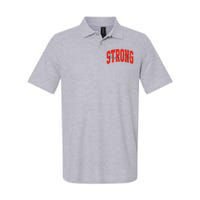 Kansas City Strong Football Awareness Softstyle Adult Sport Polo