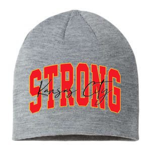 Kansas City Strong Football Awareness Sustainable Beanie