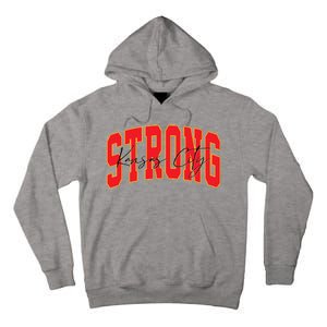 Kansas City Strong Football Awareness Tall Hoodie