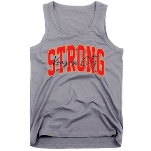 Kansas City Strong Football Awareness Tank Top