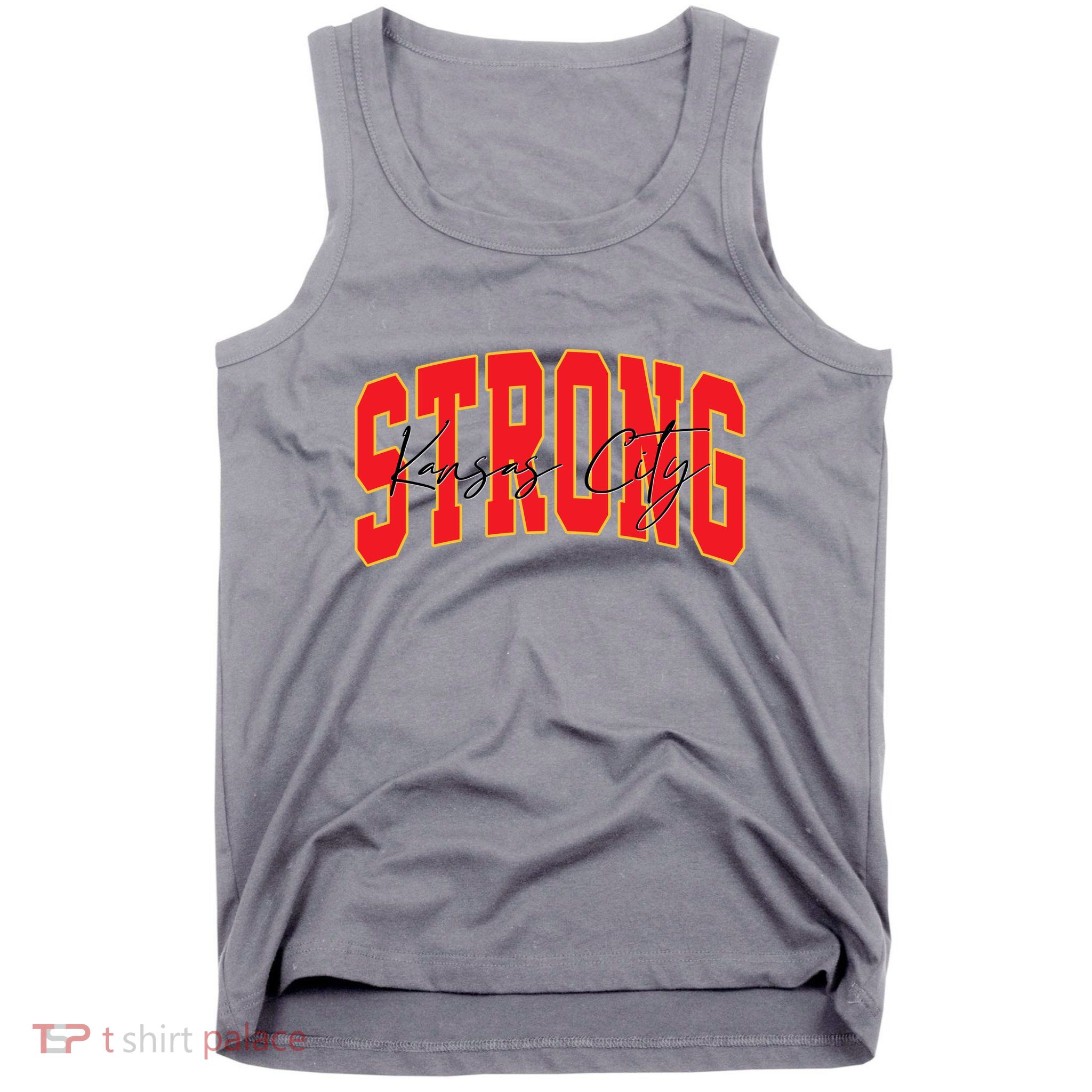 Kansas City Strong Football Awareness Tank Top