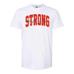 Kansas City Strong Football Awareness Softstyle CVC T-Shirt