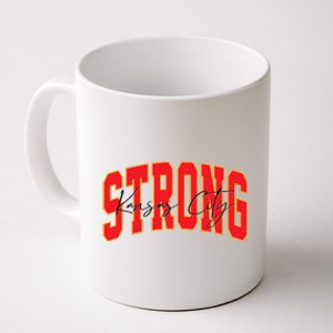 Kansas City Strong Football Awareness Coffee Mug