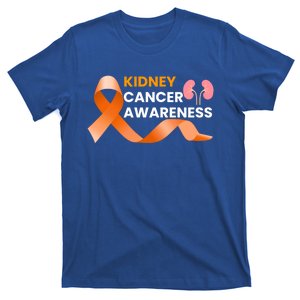 Kidney Cancer Survivor Funny Gift Ney Cancer Awareness Meaningful Gift T-Shirt