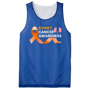 Kidney Cancer Survivor Funny Gift Ney Cancer Awareness Meaningful Gift Mesh Reversible Basketball Jersey Tank