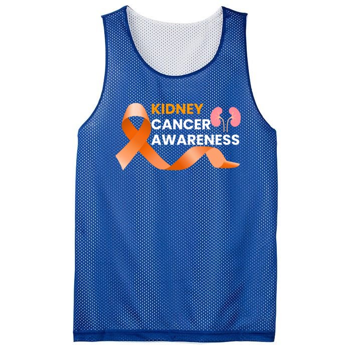 Kidney Cancer Survivor Funny Gift Ney Cancer Awareness Meaningful Gift Mesh Reversible Basketball Jersey Tank