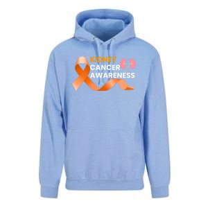 Kidney Cancer Survivor Funny Gift Ney Cancer Awareness Meaningful Gift Unisex Surf Hoodie