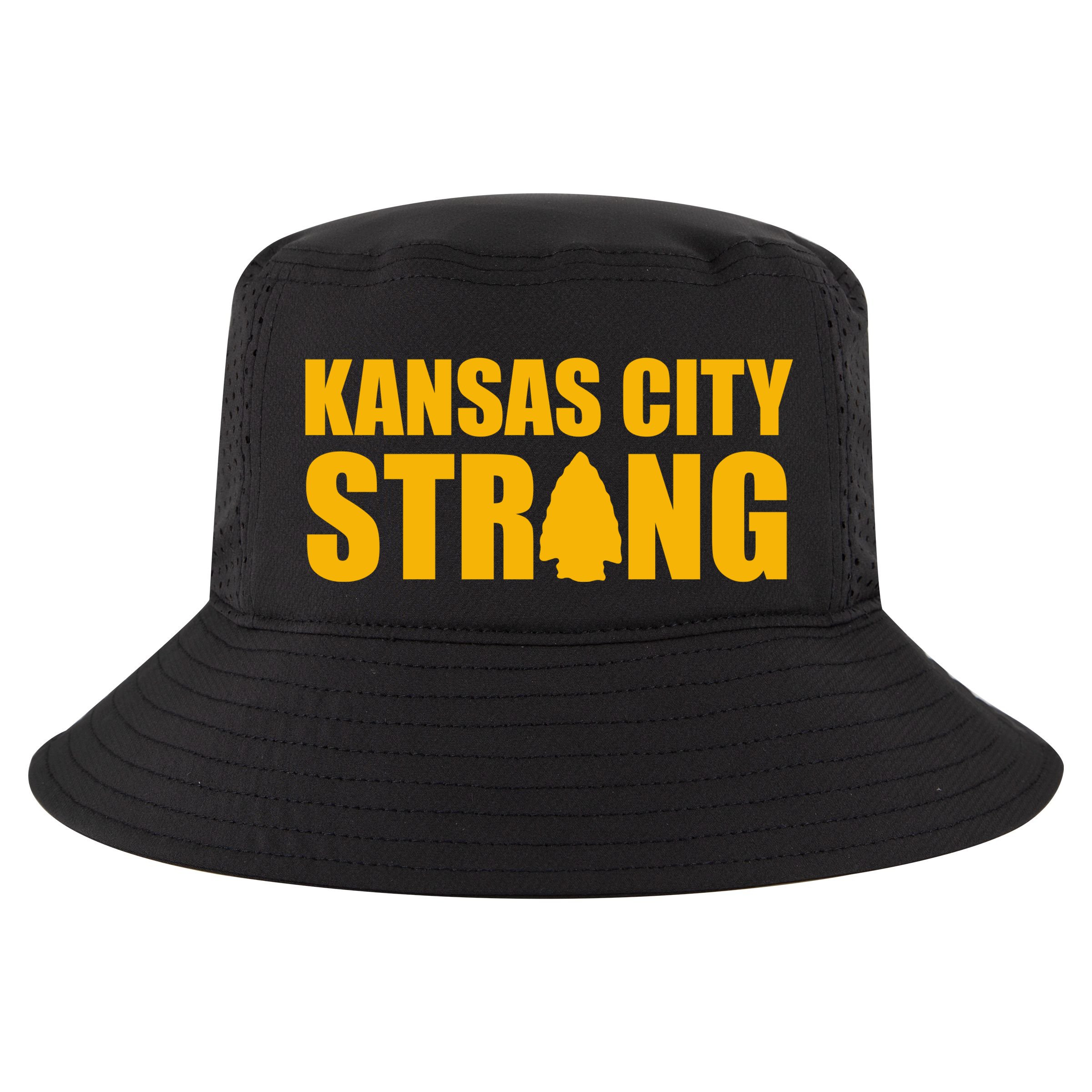 Kansas City Strong Awareness Cool Comfort Performance Bucket Hat