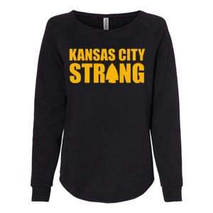 Kansas City Strong Awareness Womens California Wash Sweatshirt