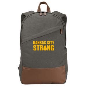 Kansas City Strong Awareness Cotton Canvas Backpack