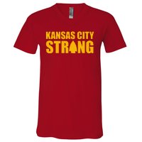 Kansas City Strong Awareness V-Neck T-Shirt