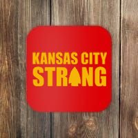 Kansas City Strong Awareness Coaster