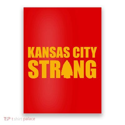 Kansas City Strong Awareness Poster